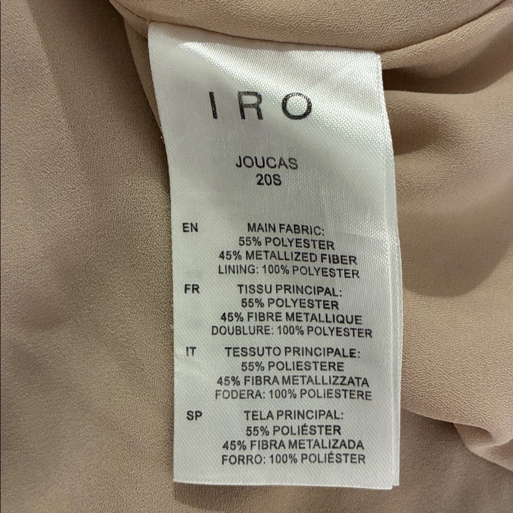 IRO Multicolor Ruffled Mini Skirt, New With Out Tags. - Picture 12 of 15